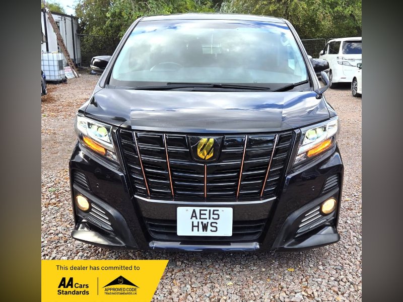 2015 Toyota Alphard 2.5S-PETROL-ULEZ/CAZ PASS-FREE 48MONTHS GOLD WARRANTY 12MONTHS AA BREAKDOWN COVER